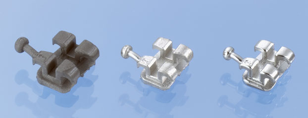 Orthodontic bracket, weight 0.07 g